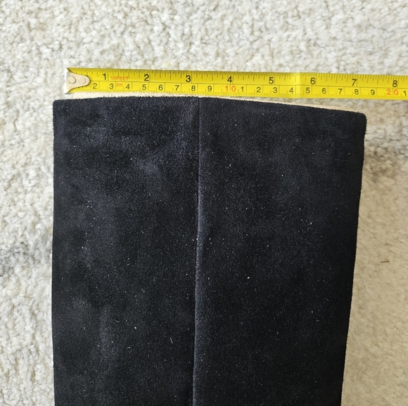 New! Sam edelman uma black suede knee high boots 6.5 - Picture 9 of 12